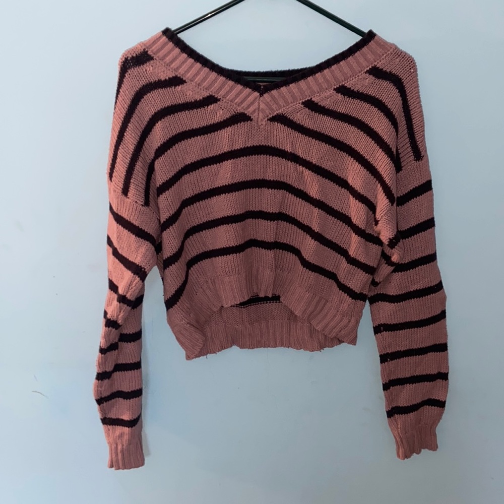 American eagle half sweater